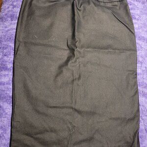 I Love Tyler Madison -Black, Stretchy Midi Pencil Skirt, size Medium
